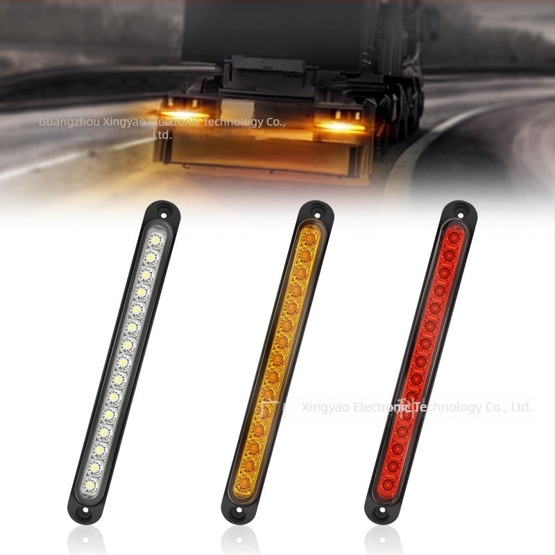 LED stražnje svjetlo za kamion i prikolicu, 15 LED, široki raspon napona 12-24V, 500 lm, vijek trajanja 50 000 h, model 15LED