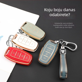 TPU kućište za ključ Haval H6 i odabrane Great Wall modele – etnički stil