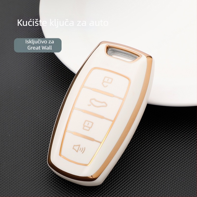 TPU kućište za ključ Haval H6 i odabrane Great Wall modele – etnički stil
