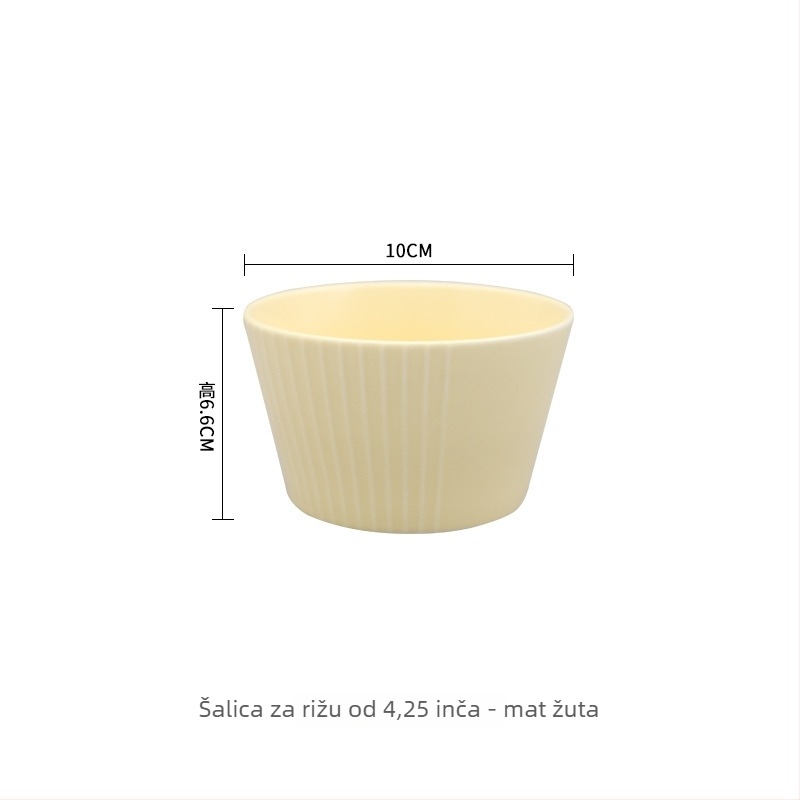 Porcelanski set zdjela i tanjura, kružni oblik, jedinstven dizajn, mikrovalna sigurnost, Tide Porcelain Makers