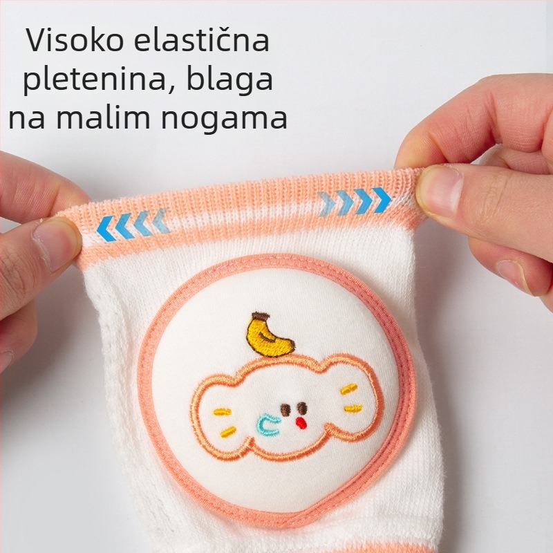 Dječje zaštitne koljene jastučići - tanke ljetne zaštitne jastučiće za puženje, za djecu i bebe, otpornost na padove, proljeće 2025