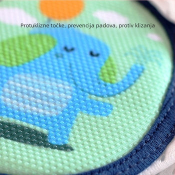 Dječji štitnici za koljena i laktove – podesivi, prozračna mreža, protuklizni, zaštita lakata, najlonska tkanina