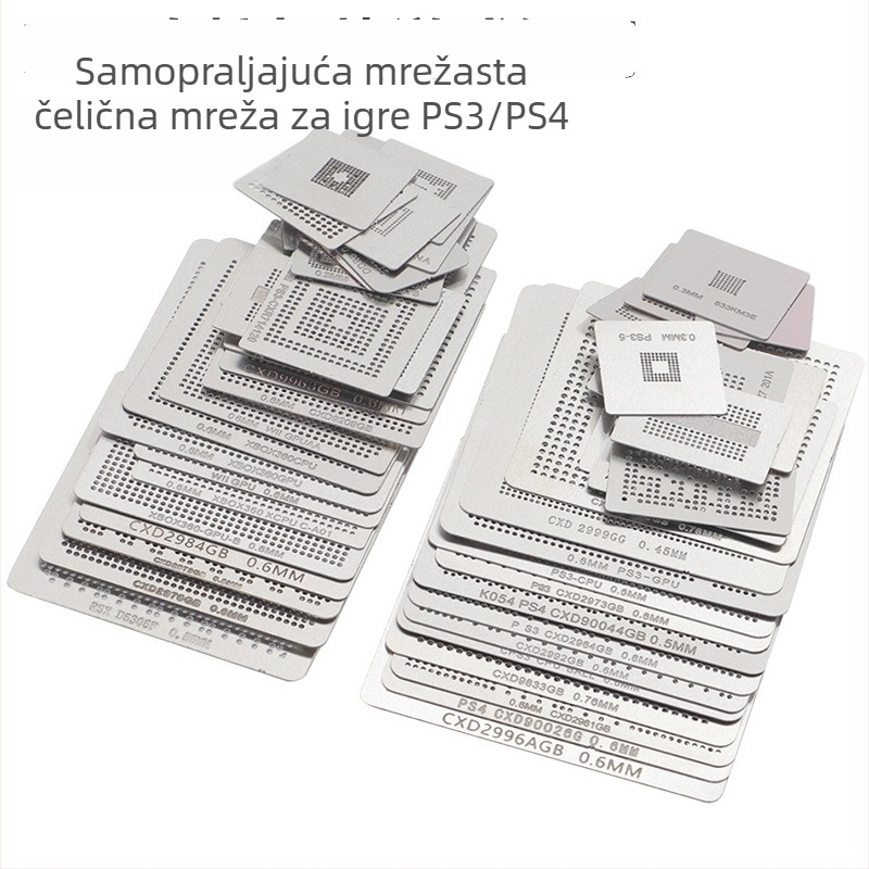 BGA čelična mreža za reballing — mreža za izravno grijanje; Uvoz: Ne; Brand: TMYLOKU