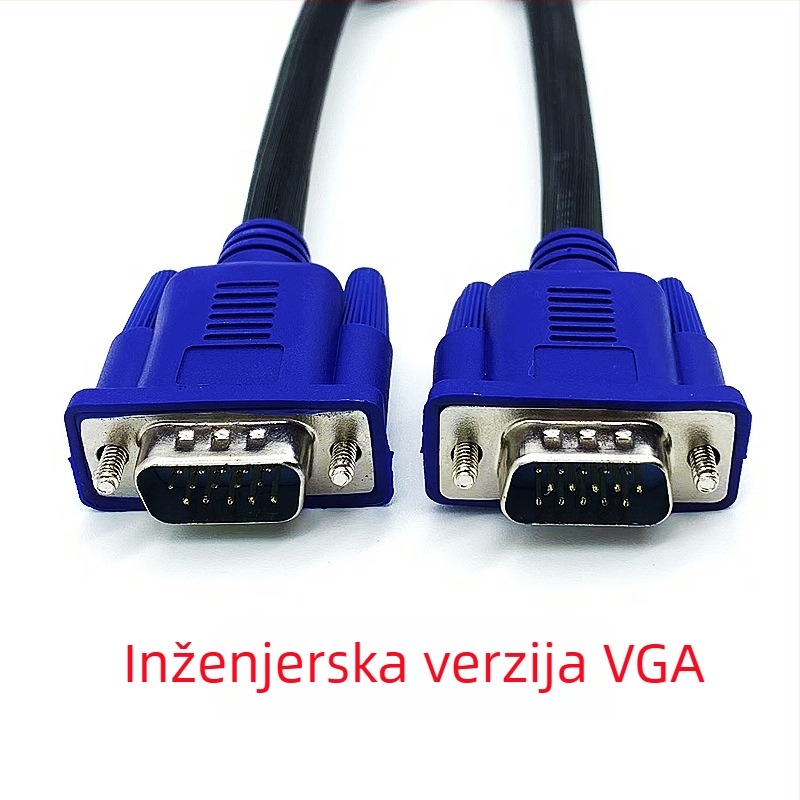 VGA kabel za računalo i monitor, različite duljine: 1,5 m, 3 m, 5 m, 10 m, 15 m, 20 m, 30 m, HD video kabel