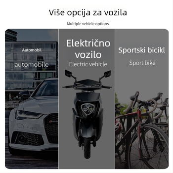 Curdy Vjetro Dnevna Svjetla — LED dnevna svjetla za automobil, napajana vjetrom, bez kablova, svjetiljka srednje mreže