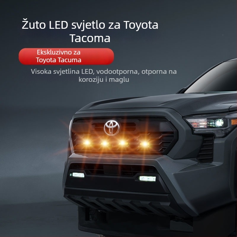 Tacoma središnje rešetke LED svjetlo, ABS plastika, 12V, 1W, 500 lm (Takuma center net light)