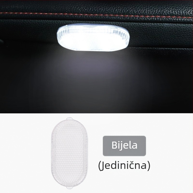 Unutarnje LED osvjetljenje autom – bežično, bez vodiča, ambijentalno osvjetljenje, model Touch LED lighting (Značka: Car Fragrance; OEM; Pomoć pri instalaciji)