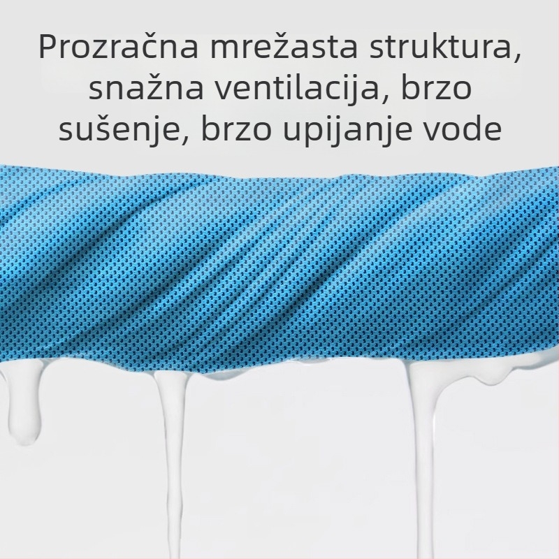 Chladi šal za glavu za sport – višenamjenski, brzo‑sušeći šal s zaštitom od sunca