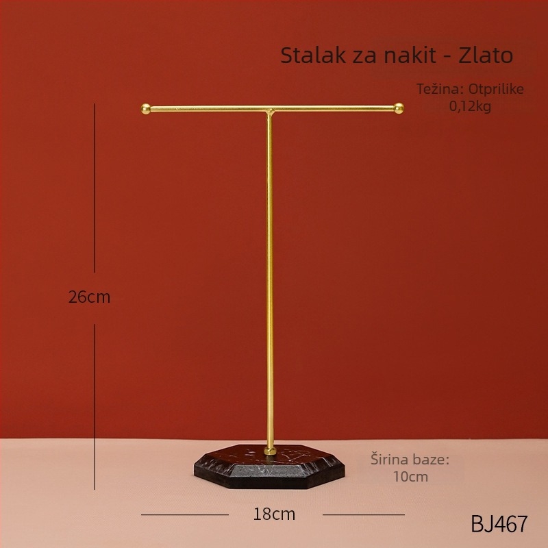 Držač za nakit s skandinavskim geometrijskim motivom jelena, petoslojni dizajn od željeznog umjetničkog materijala, stolni skladišni stalak, otporan na prašinu