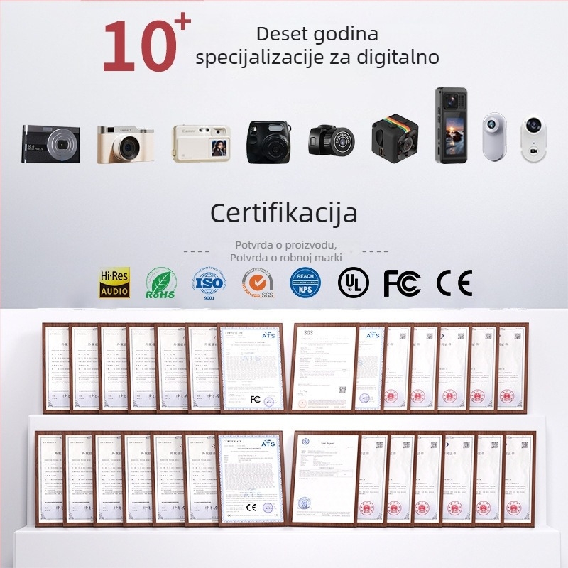 Nova dječja kamera s mini video rekordom, džepna pametna kamera za fotografije i video s filtrima 2025