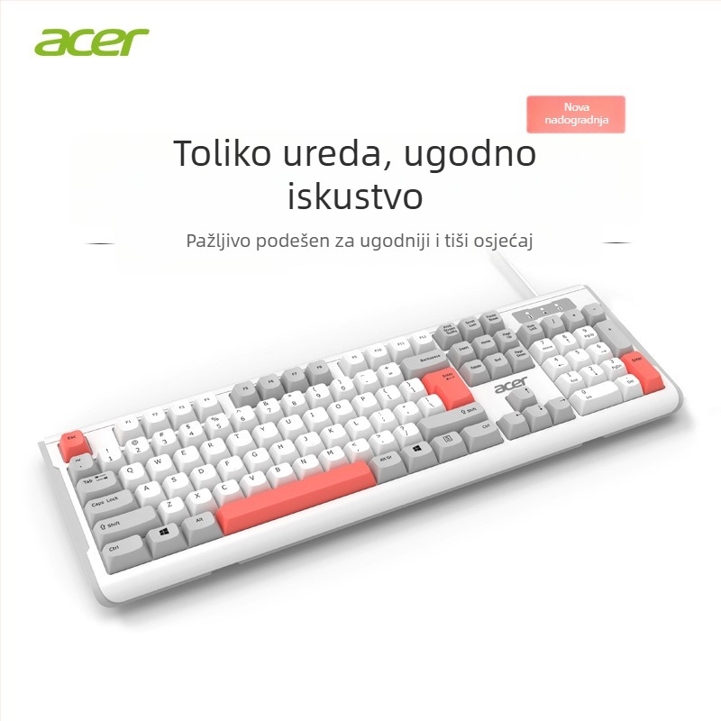 Komplet tipkovnice i miša s numeričkom tipkovnicom, USB veza, za ured