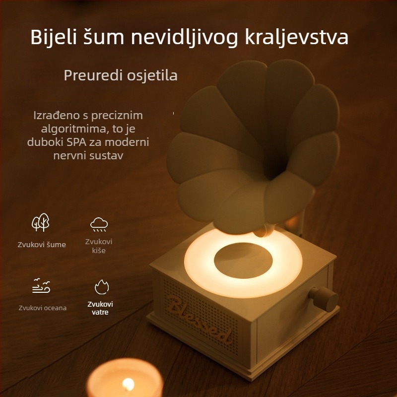 Bluetooth zvučnik sa ugrađenim karaoke mikrofonom – Bluetooth 5.3, izlaz 6W, baterija 1200–2000mAh, raspon frekvencija 20Hz–20kHz, SNR ≥70dB