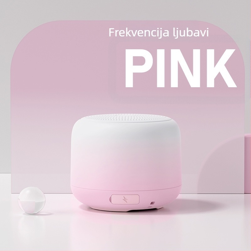 Prijenosni bežični Bluetooth zvučnik s dva zvučnika, IPX7 vodootporan, Bluetooth 5.3, 3W, ugrađena baterija 1000–1200mAh (raspon 10 m)