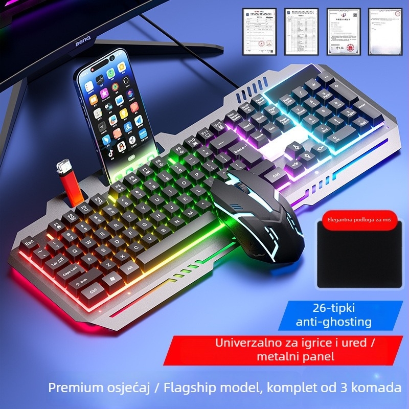 Tx350 USB žična tipkovnica, izlazak 2022-07-10, nije ergonomska