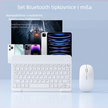 Bluetooth tipkovnica i bežični miš – skup za Huawei, Xiaomi i Apple uređaje