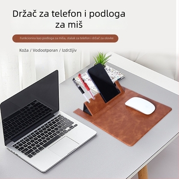 Jinhui Technology JH-01 Stolna podloga od PU kože, otisak logotipa, OEM obrada, podrška prilagodbi