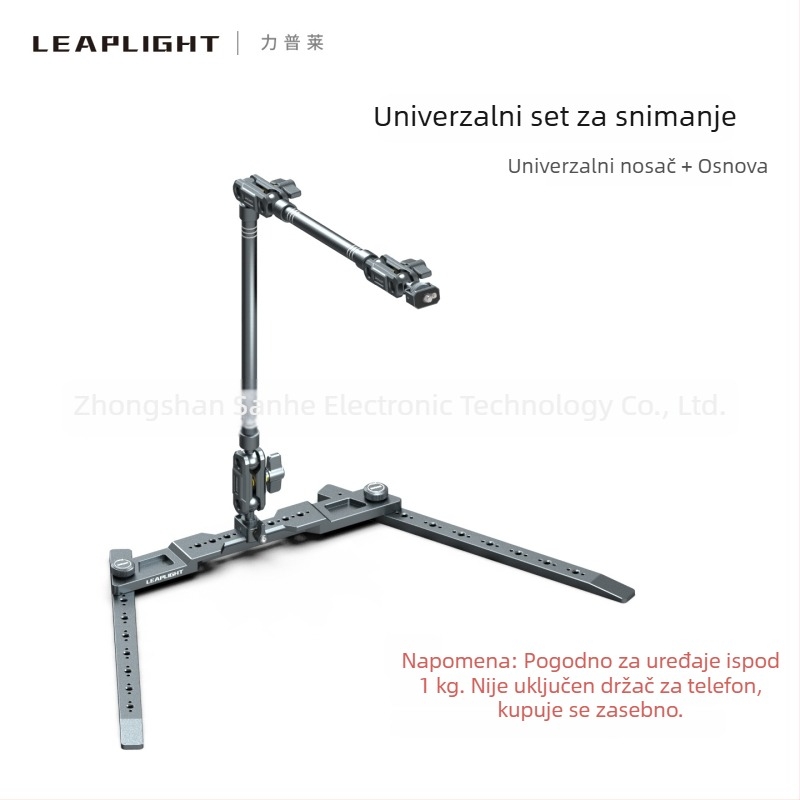 LEAPLIGHT stolni držač za mobitel, snimanje iznad, aluminij, univerzalni stil