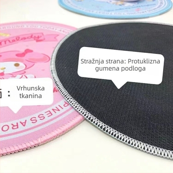 ACE COAT Slatka podloga za miš, debela stolna podloga za ured i učenje, mala podloga za notebook i tipkovnicu