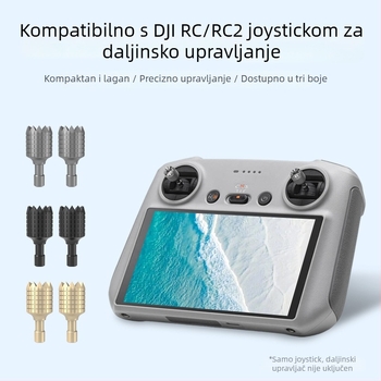 Metalni rocker za DJI RC/RC2/RC Pro/RC N1/N2 daljinsko upravljanje, LKTOP YG-LKT, aluminijska legura
