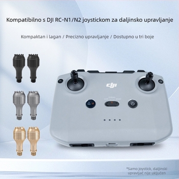 Metalni rocker za DJI RC/RC2/RC Pro/RC N1/N2 daljinsko upravljanje, LKTOP YG-LKT, aluminijska legura
