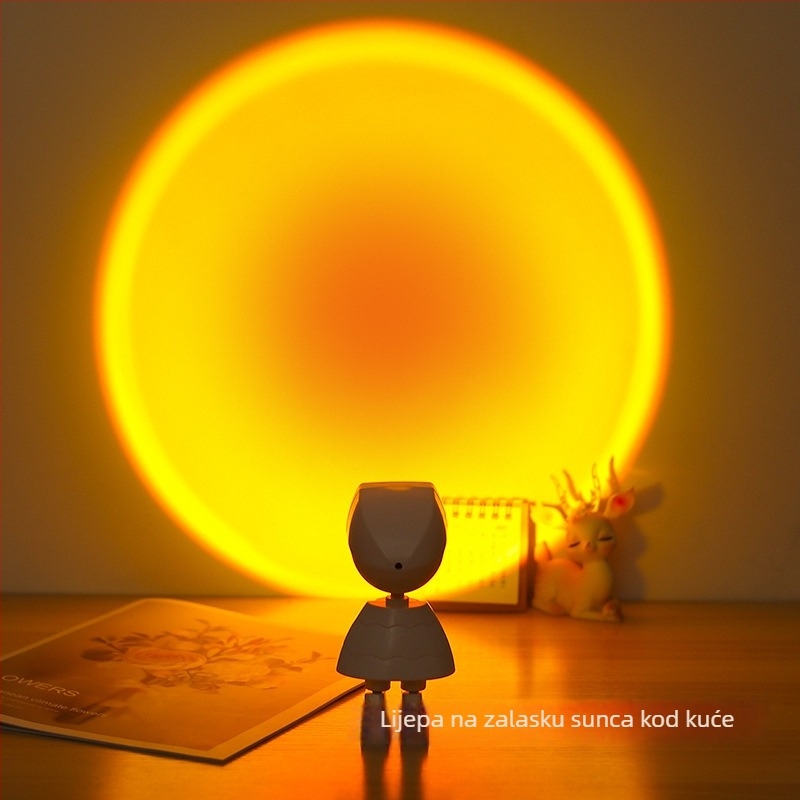 Lampe zalaska sunca za fotografiju i prijenos uživo — USB napajanje s ugrađenom baterijom; bez pametne kontrole; ostale značajke