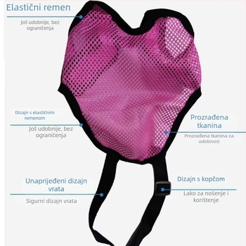 Vesta za skupljanje izmeta psa, Beautiful, poliester, stil veste, standardna debljina