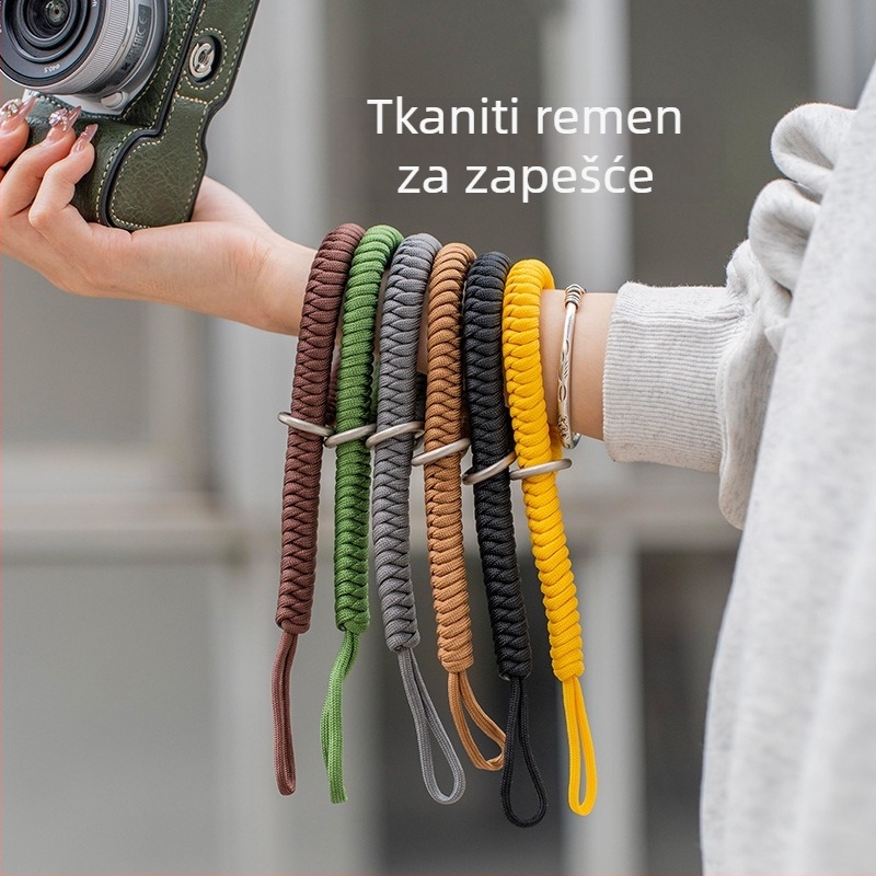 Kamera narukvica – ručno tkan, prilagodljiva prema nacrtima, univerzalna za DSLR i bez ogledala kamere