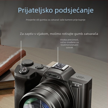 Kapa za hot shoe kućicu fotoaparata, kompatibilan s Leica, Fuji, Nikon, Canon, Sony i Ricoh GR, s univerzalnim navojem, zaštita od prašine, OEM obrada, u prozirnoj ZIP vrećici