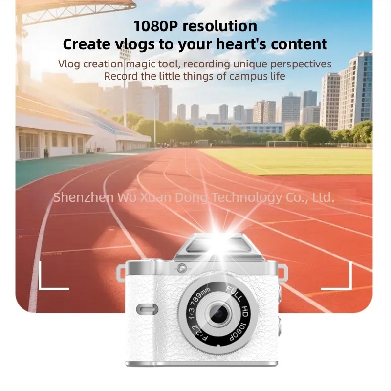 Mini digitalni fotoaparat s retro stilom, model H79, 1–5 MP senzor, 0,96 LCD, TF kartica za pohranu, trajanje baterije 1–3 sata