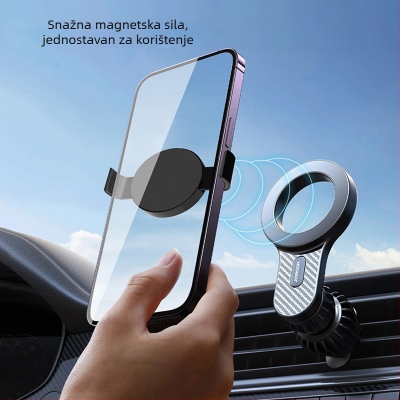 Magnetski stražnji klip, bez ljepila, snap-on dizajn, legura materijal