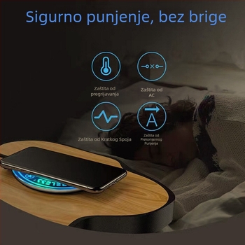 Bežični kovinski punjač s magičnim kružnim uzorkom, 15W QC3.0, 1.67A, Honey Electricity