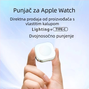 Apple Watch magnetski bežični punjač, 5W brzo punjenje, MFi certificirano, prijenosno