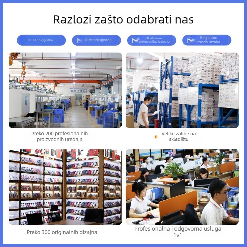Magnetski držač za telefon s airbagom akrilni prošireni sklopa i odvojivi dizajn klik