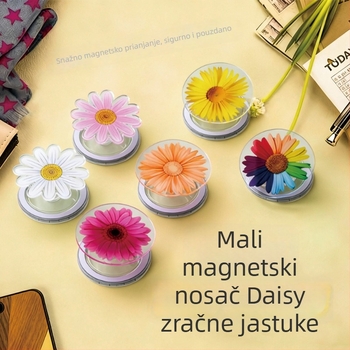 Magnetski držač za telefon od akrilnog materijala, izvučni rotirajući stražnji naljepnica držač, dizajn margarete, model Tc-sjzj-001 (ugrađuje se u vozilo)