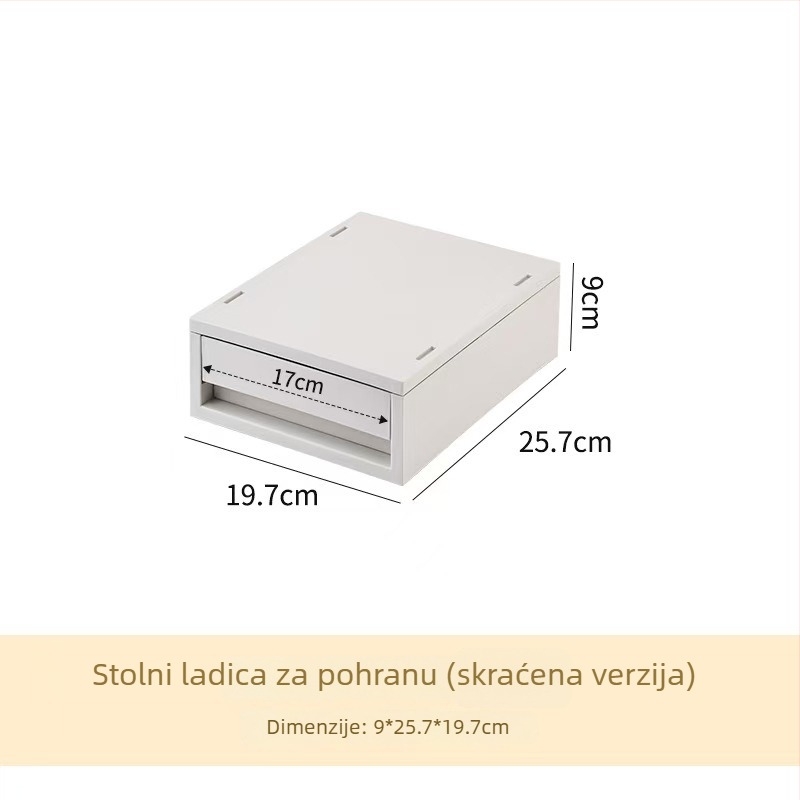 Ormar za kupaonicu za pohranu, model 7222, od polipropilena, uski prostor za pohranu