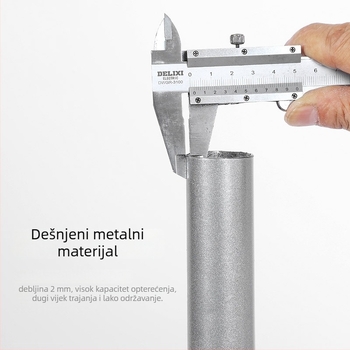 Stalak za tipkovnicu i miš s podizanjem, ergonomski, od visokougljičnog čelika, univerzalna kompatibilnost