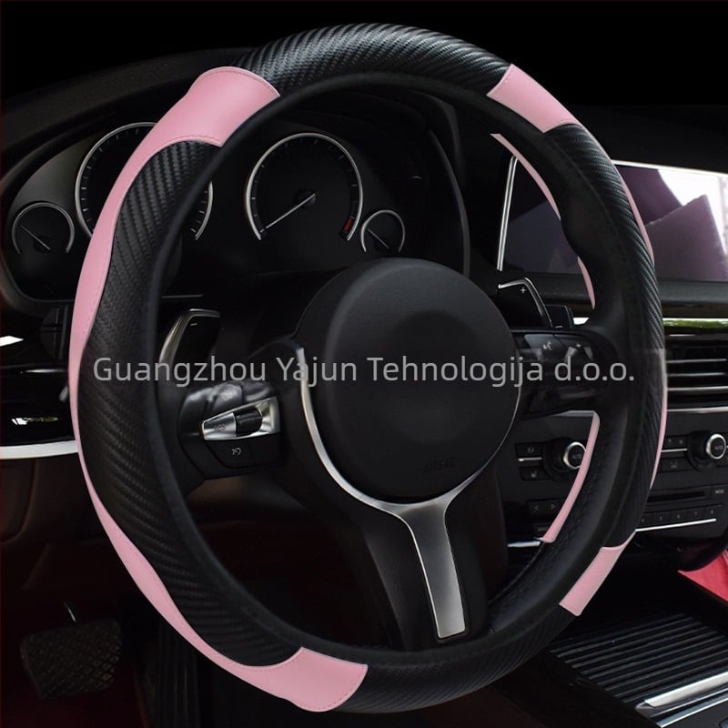 Navlaka za volan automobila, površina umjetne kože, sve sezone, univerzalna ugradnja