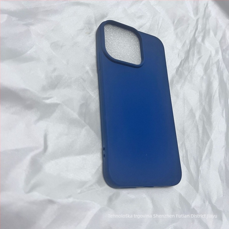 Visoko kvalitetno silikonsko kućište za Apple telefone s velikim objektivom kamere, mat završna obrada, odvodi toplinu, otporan na habanje, zaštita od pada, otporan na otiske prstiju