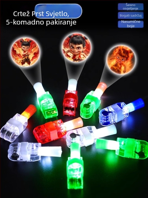 Dječji projektor-figurica s projekcijom noćnog neba, edukativna plastična igračka za razvoj vida i koordinacije ruka-oko, uzrast 4–6 godina