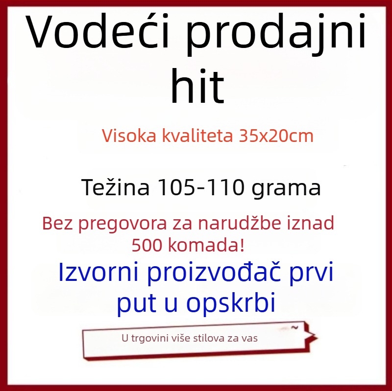 Ženska pletene Tote torba – poliester vanjski materijal, poliester podstava, uspravni četvrtasti oblik, otvoreni gornji dio, vanjski džep