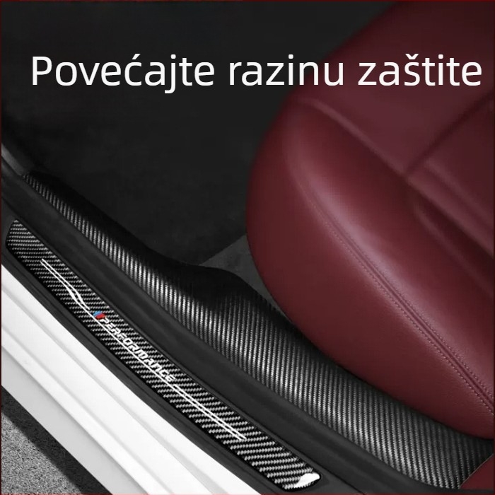 Prag vrata za BMW – izgled pravog karbonskog vlakna, otporan na ogrebotine i habanje