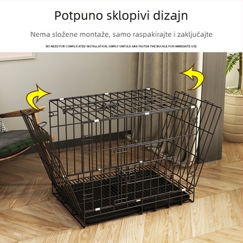 Kavez za pse - žičana kavez za pse - unutarnja i vanjska uporaba (Materijal: žica; Kategorija: kavez; Namijenjeno za: pse; Uvoz: Ne; IP ovlašten: Ne)