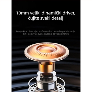 Žične slušalice na uho za stolna računala, s mikrofonom, 3,5 mm priključak