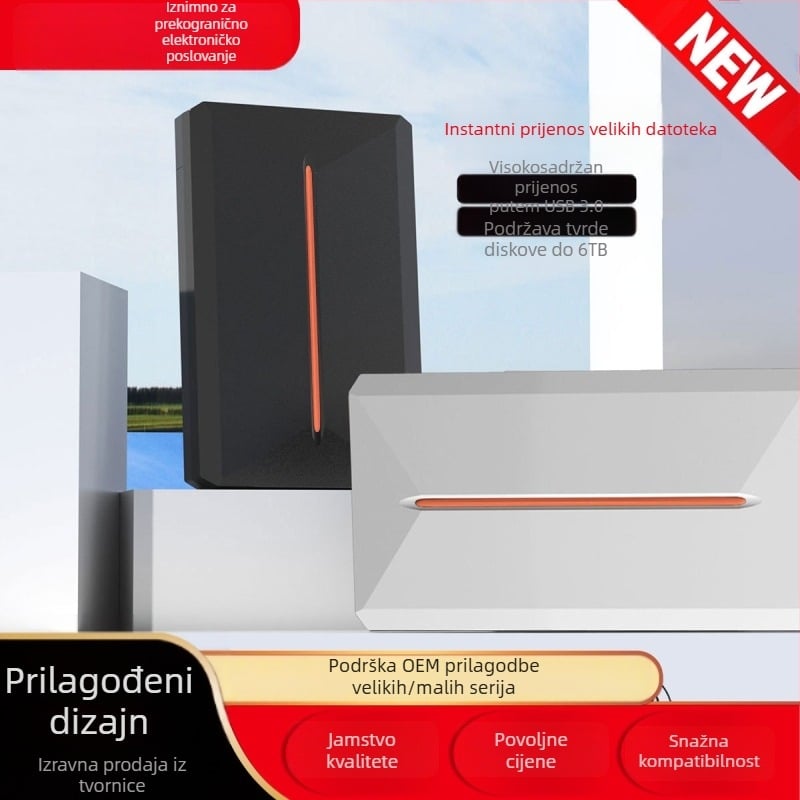 Chuang Zhenlong 2526 USB 3.0 vanjska kutija za HDD (SATA), ABS plastika, podržava do 6TB
