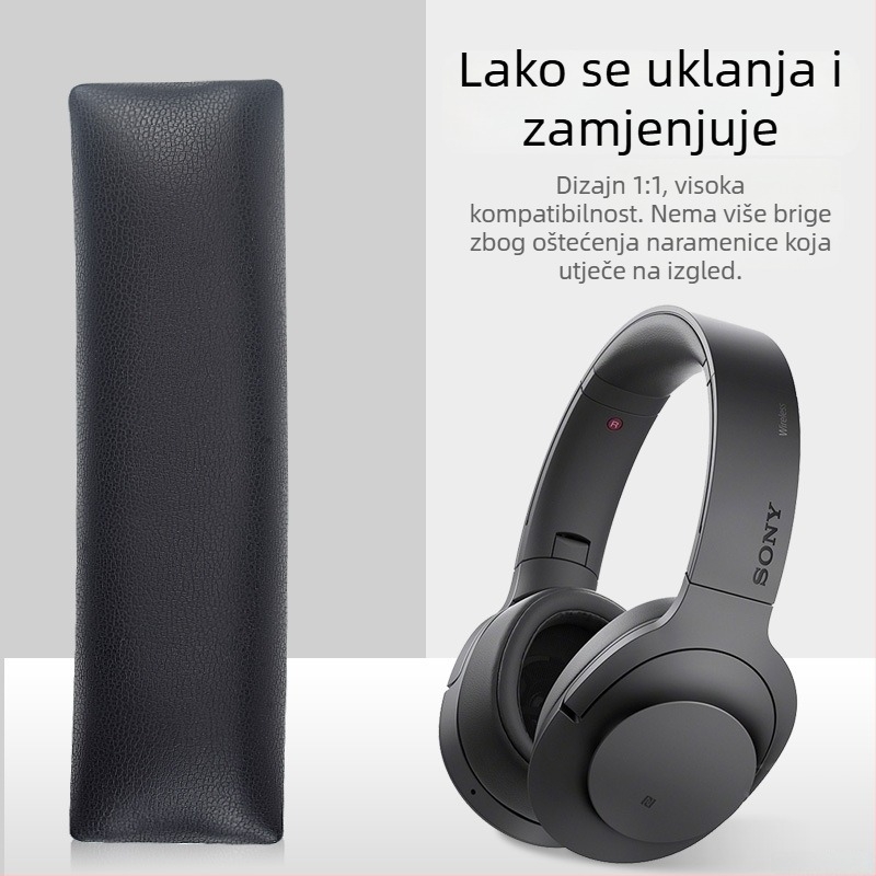 Kožna futrola od umjetne kože za Sony MDR-100ABN WH-H900N – Magic, umjetna koža, mekano i nježno, OEM obrada