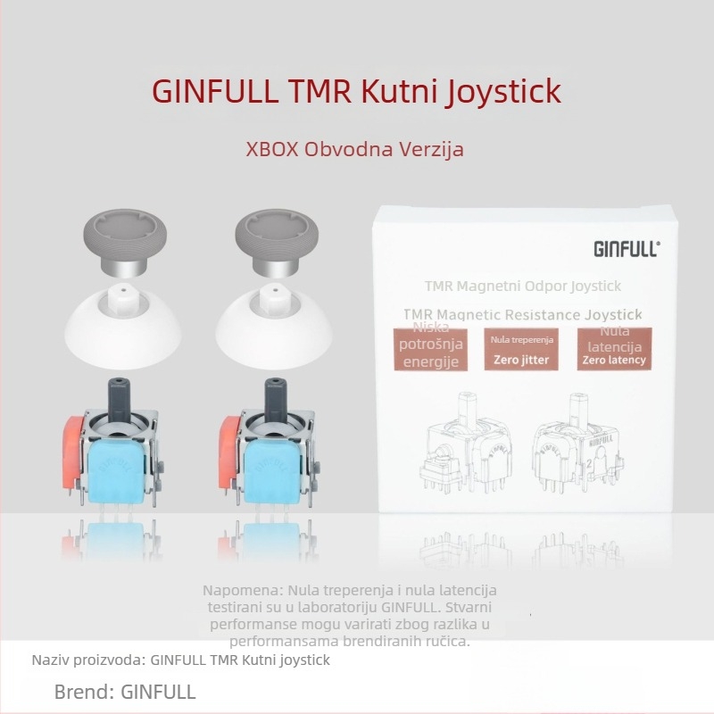 Jinfu DS13-max joystick za konzole — Sučelje: Solder; Materijal: Smola; Životni vijek: 5 milijuna ciklusa; Vibracije: Nema; Nazivna snaga: 0,0125