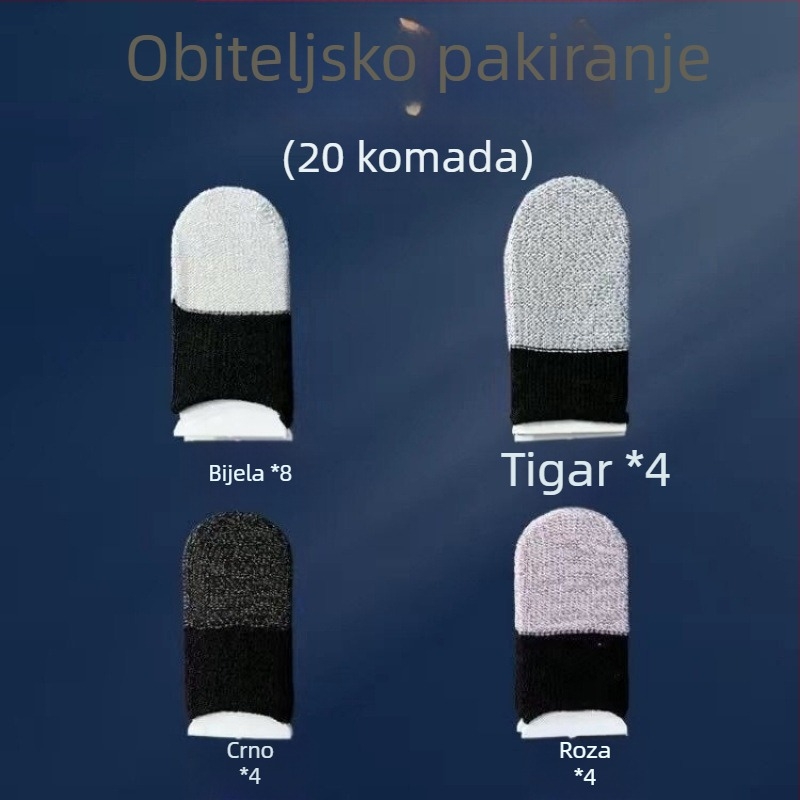 Gaming prsteni za prste - ultra tanke, otporni na znoj, za gaming periferiju