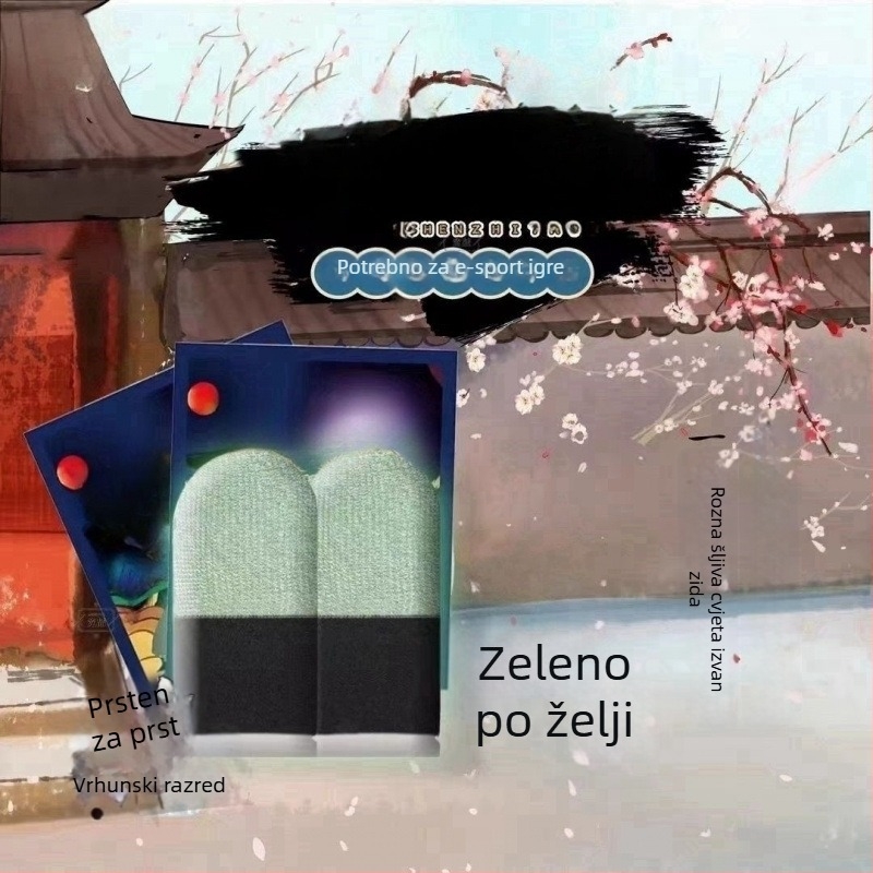 Gaming prsteni za prste - ultra tanke, otporni na znoj, za gaming periferiju