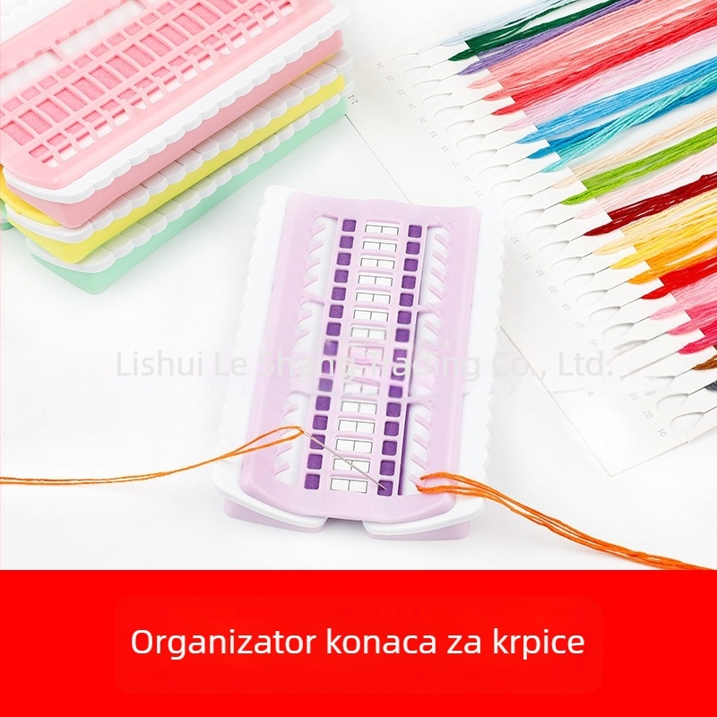 Tabla za niti s 30 rupa za vezenje — organizator i skladištenje niti, model Alke5j4sizal