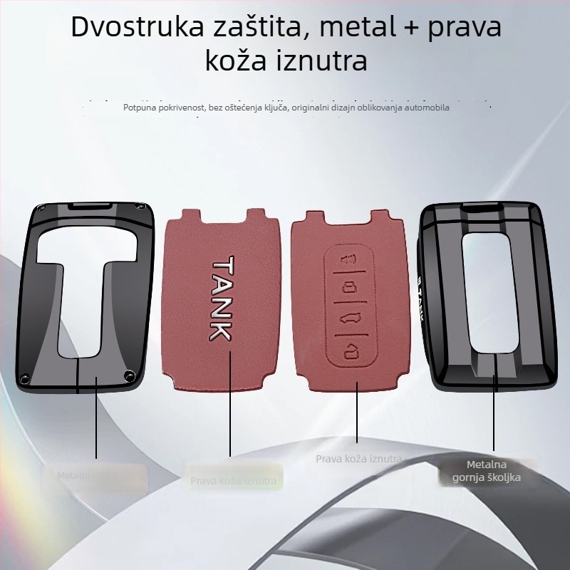 Kućište ključa Tank 500 Hi4Z – Kompatibilno s 25 modela automobila, serija 300, 400 ženski, 300Hi4T muški, 700 modifikiranih dodataka kućište